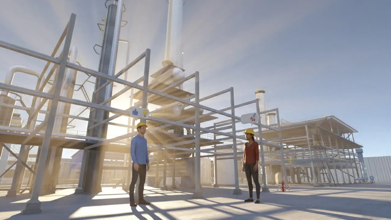 Image d'illustration de l'article description de mon expérience de développement d'un Metaverse B2B : Formation et Collaboration 4.0